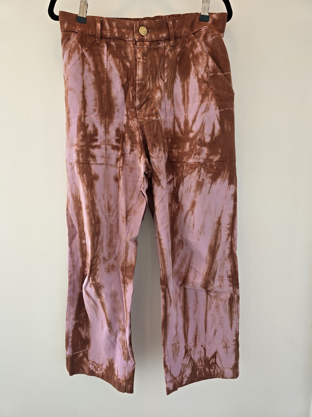 Big Bud Press Rust Tie-Dye Work Pants